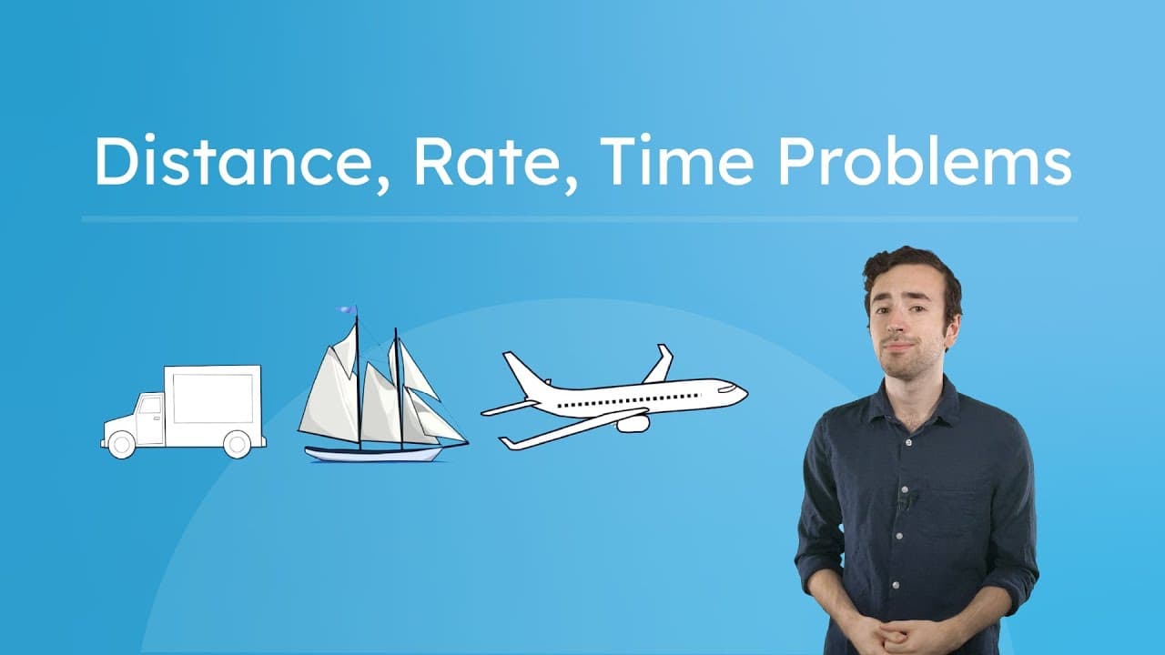 Mastering Distance, Rate, and Time Word Problems