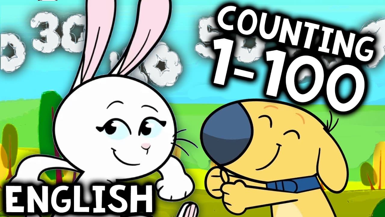 Counting from 1 to 100 with Music and Animals