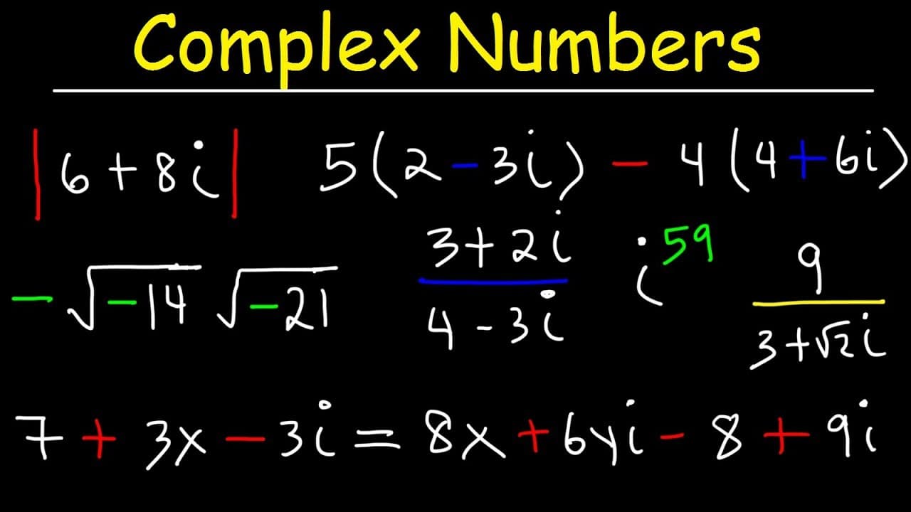 Solving Complex Number Problems: Operations and Simplification