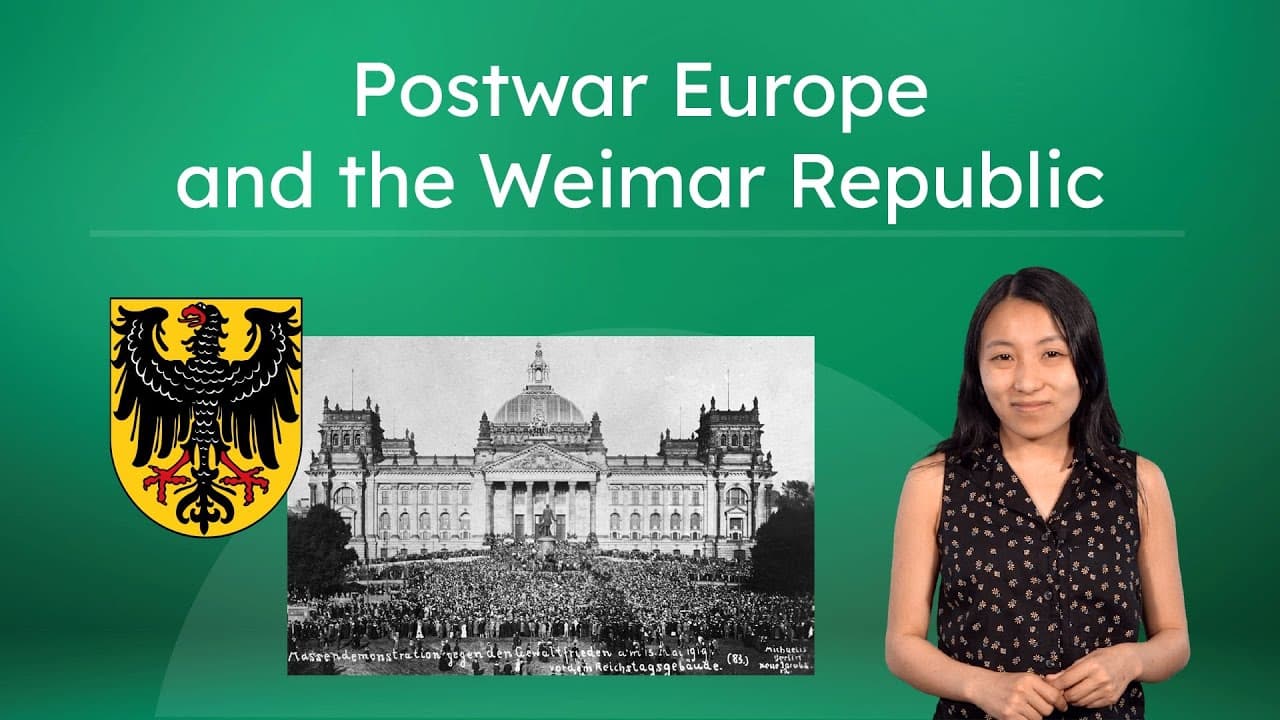 Why the Weimar Republic Failed: Inflation and Instability