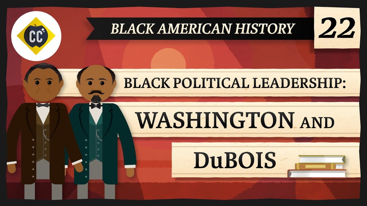 Comparing the Philosophies of Booker T. Washington and W.E.B. Du Bois