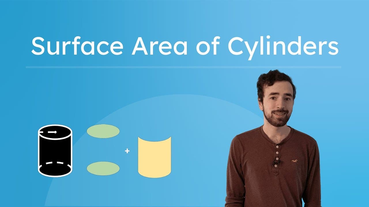 How to Find the Surface Area of Cylinders