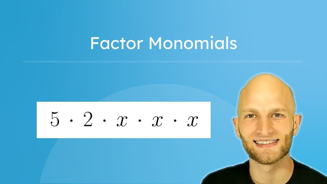 How to Completely Factor Monomials