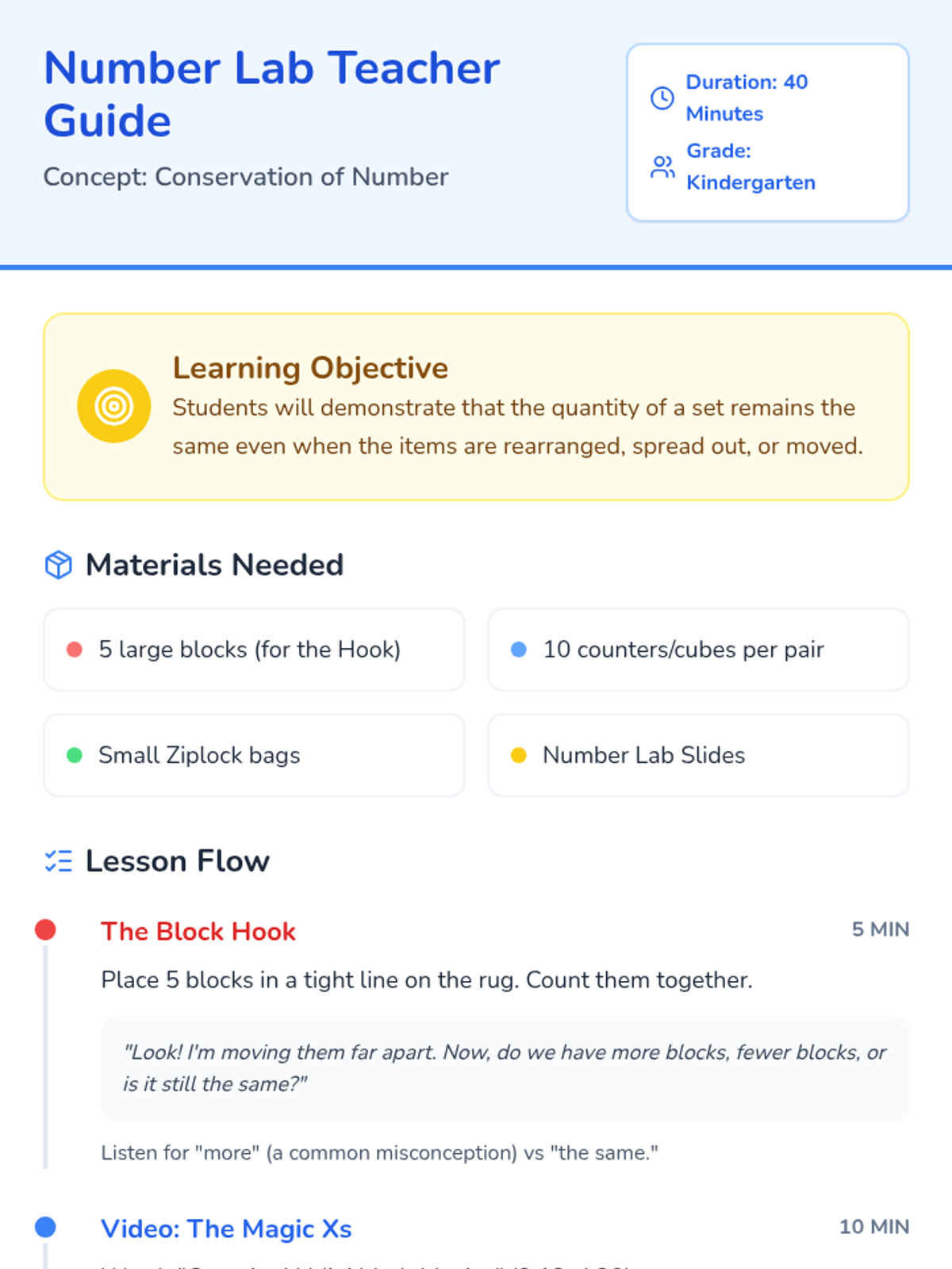 Number Lab • Lesson • Lenny Learning