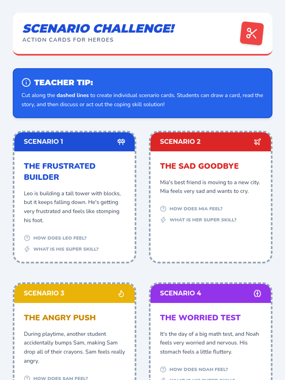 Super Coping Skills • Lesson • Lenny Learning
