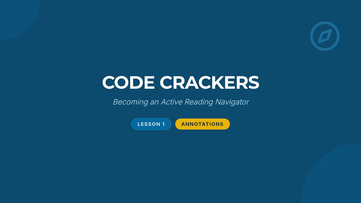 Code Crackers Slides