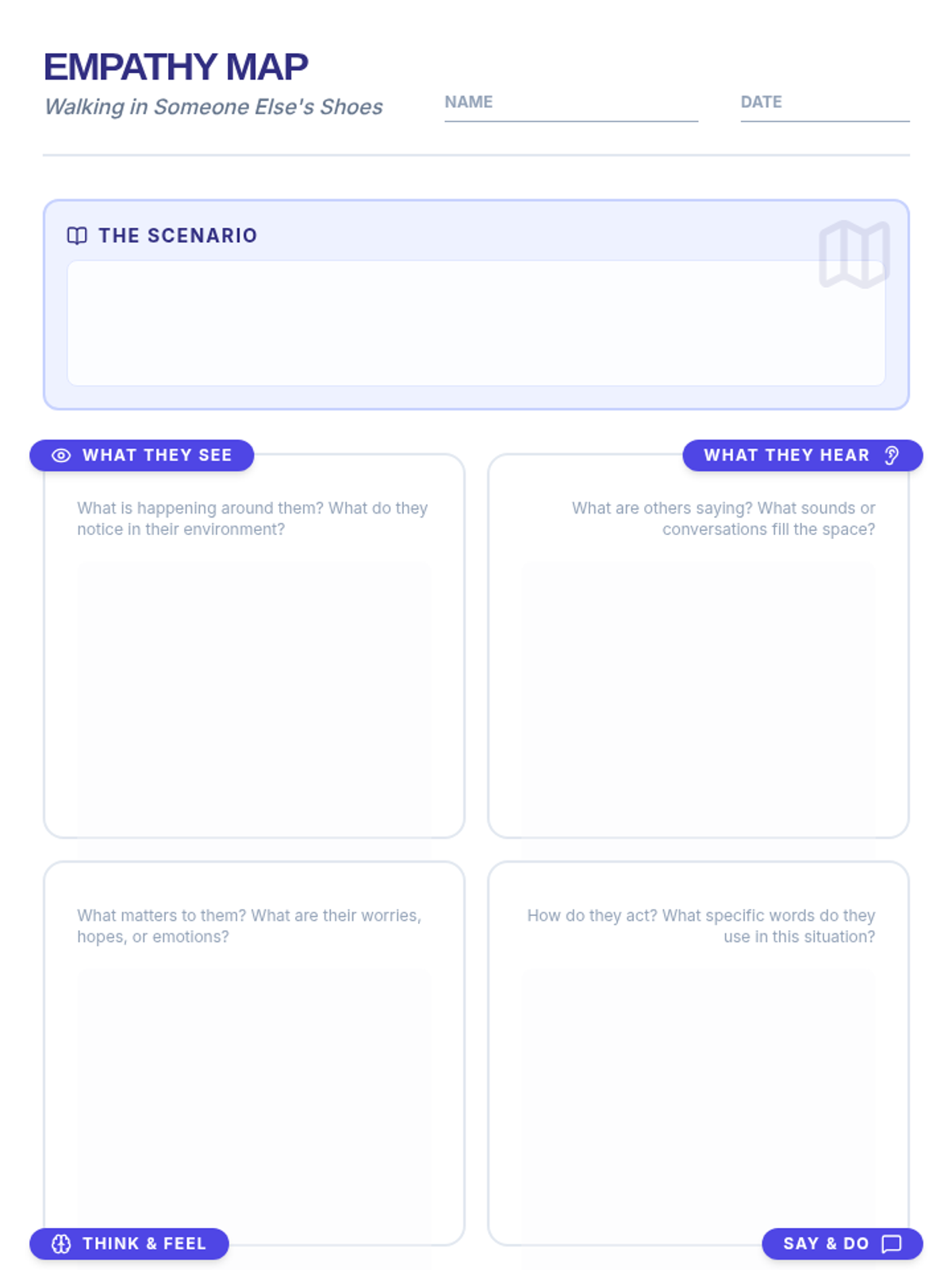 Empathy Mapping: Walking in Someone Else's Shoes • Lesson • Lenny Learning