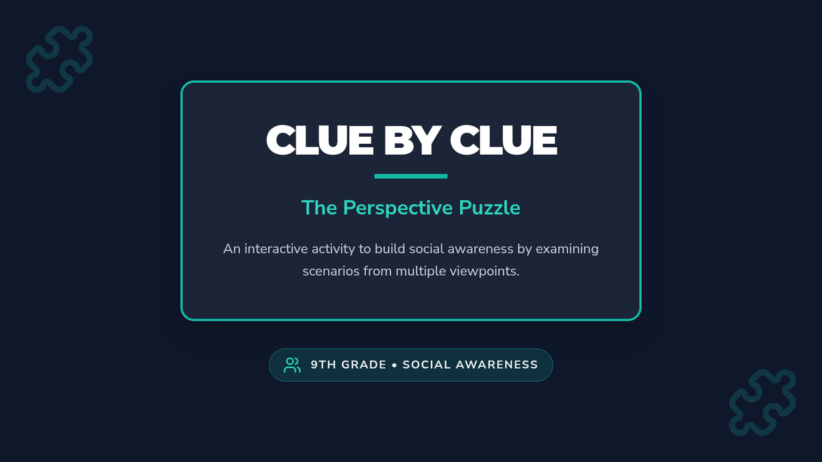 Perspective Puzzle • Lesson • Lenny Learning