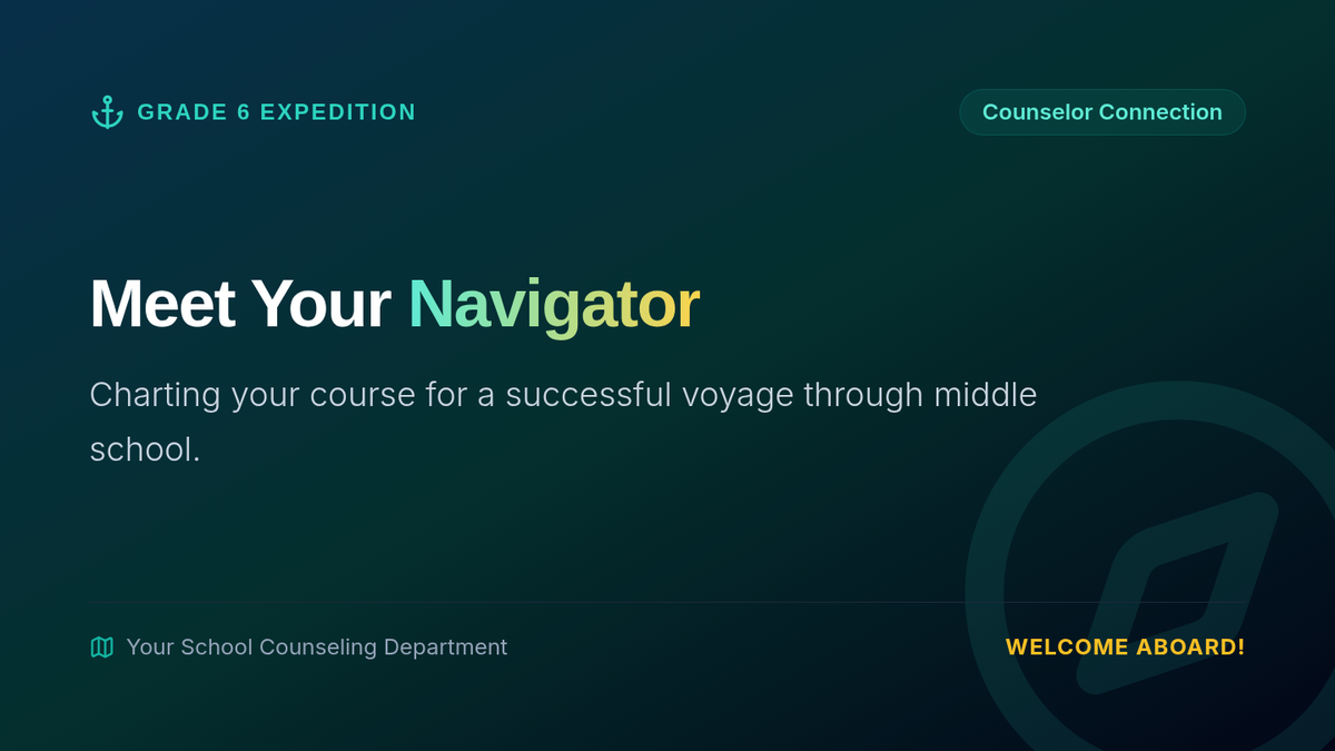 Counselor Connection Slides