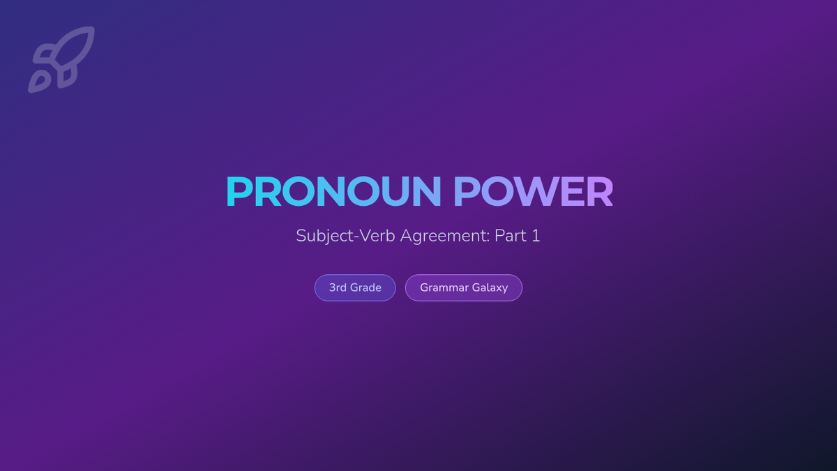 Pronoun Pilots • Lesson • Lenny Learning