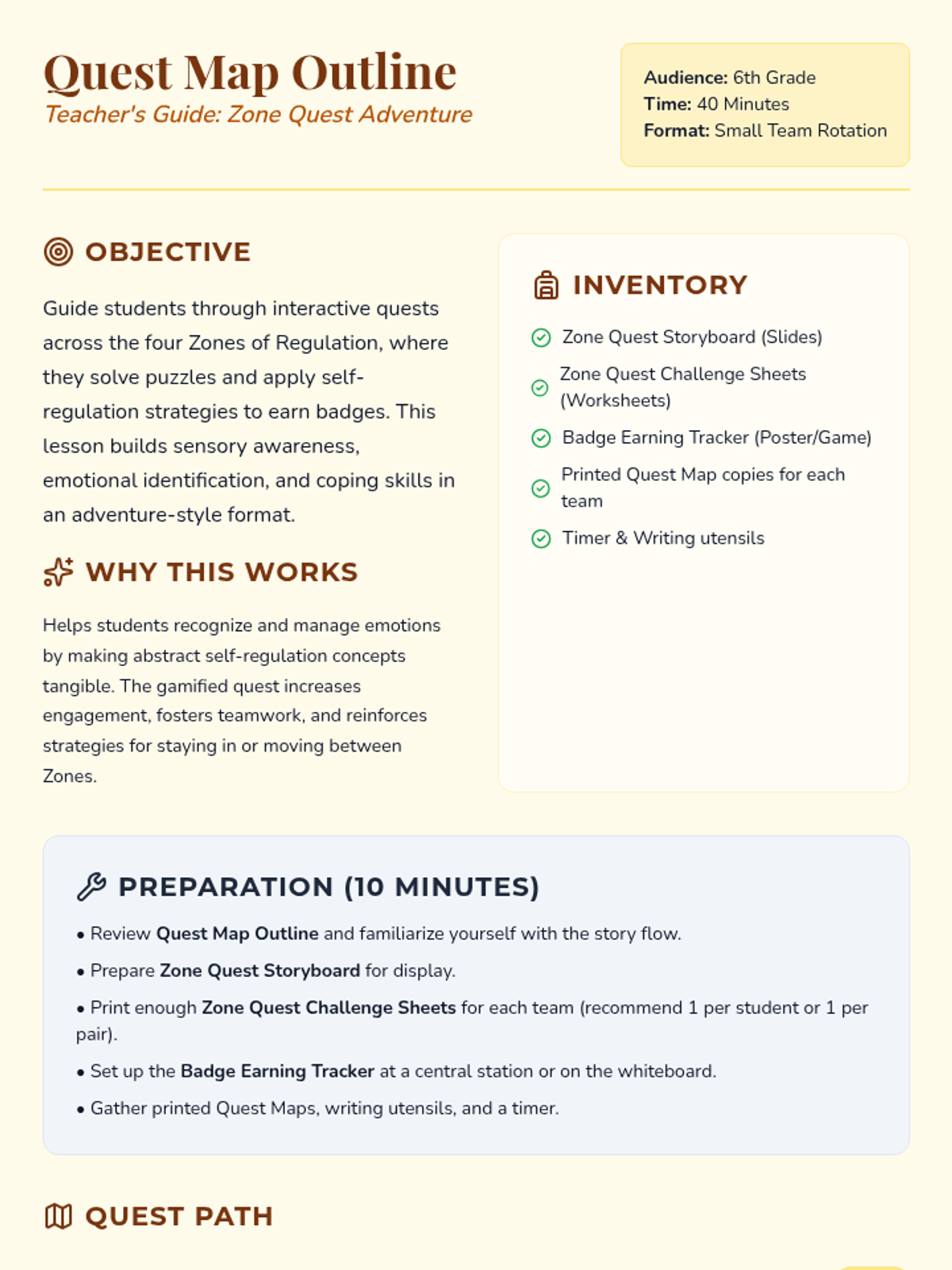 Zone Quest • Lesson • Lenny.com