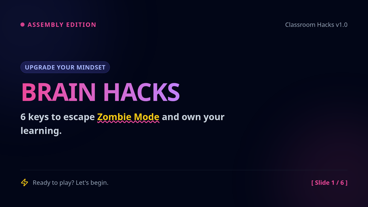 Brain Hacks Slides