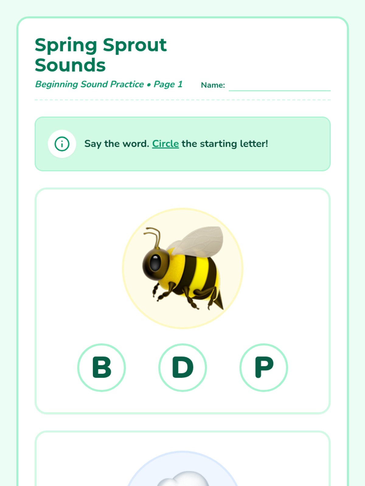 Spring Sounds • Lesson • Lenny Learning