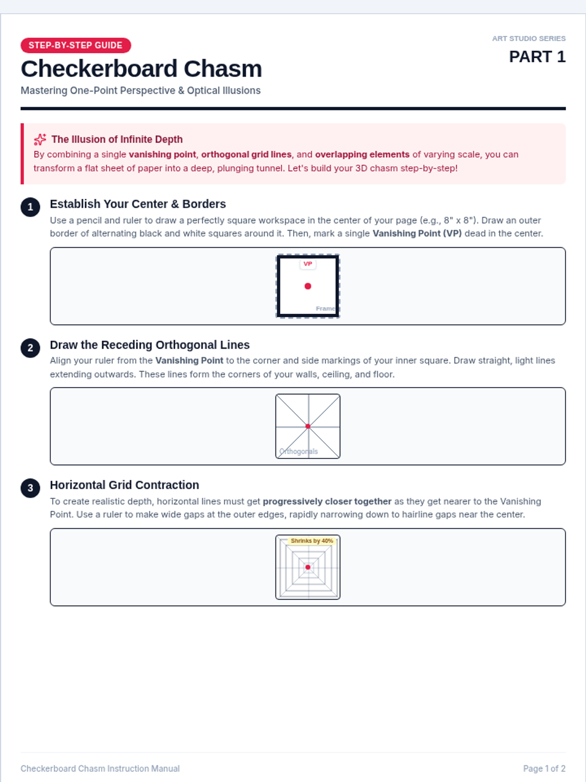 Chasm Guide Instructions