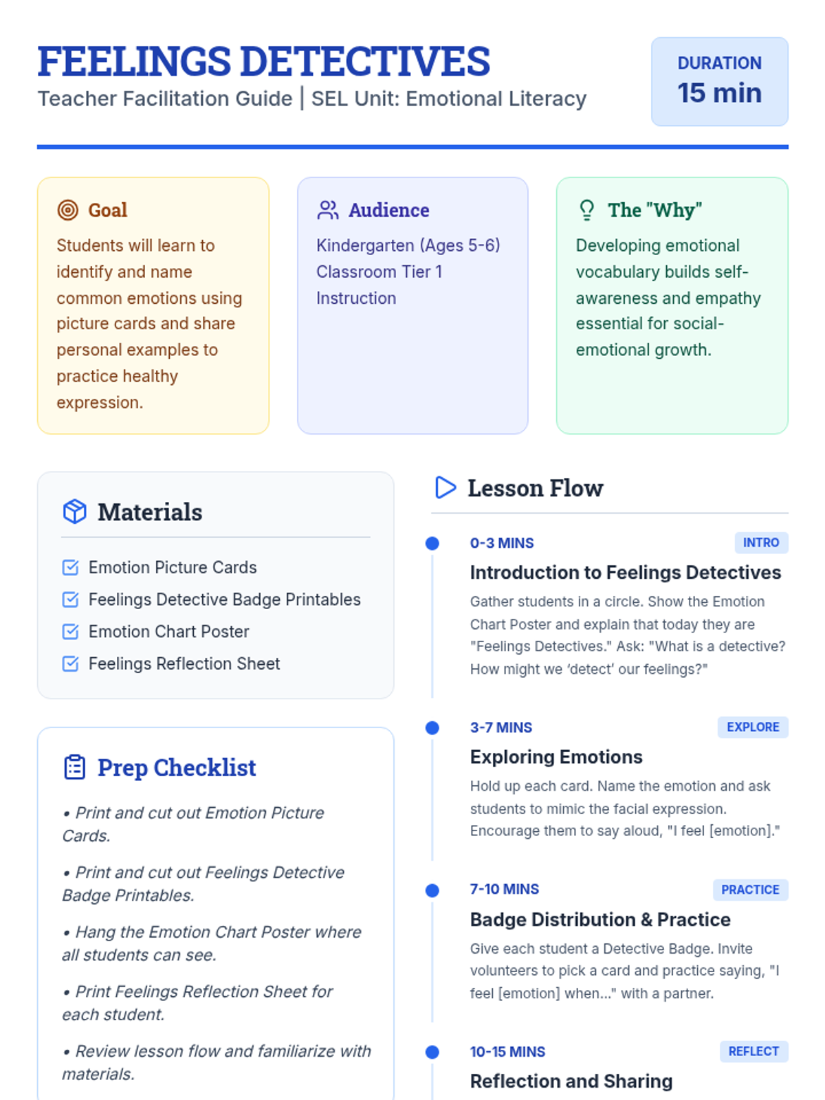 Feelings Detectives • Lesson • Lenny Learning