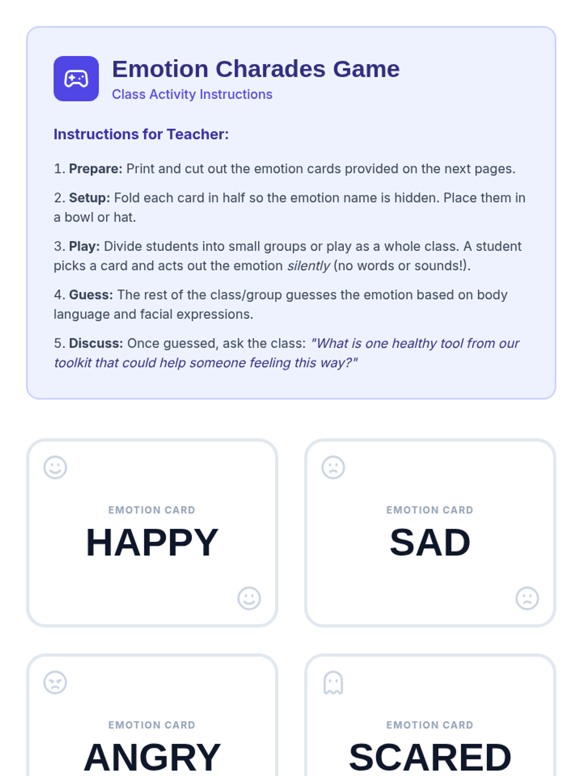 Big Feelings Toolkit • Lesson • Lenny Learning