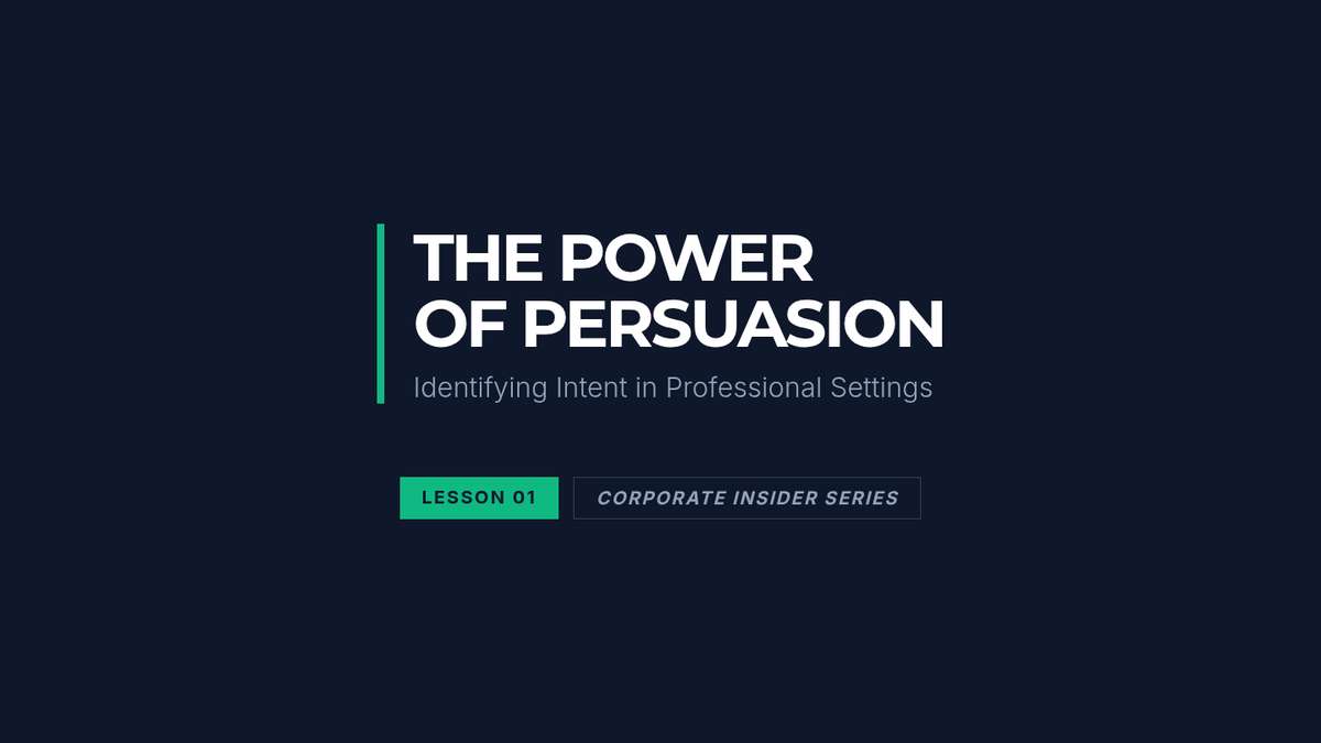 Intent and Persuasion Slides