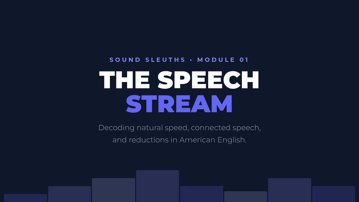 Speech Stream Slides