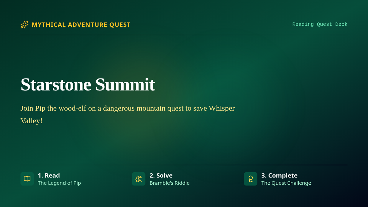 Starstone Summit Slides