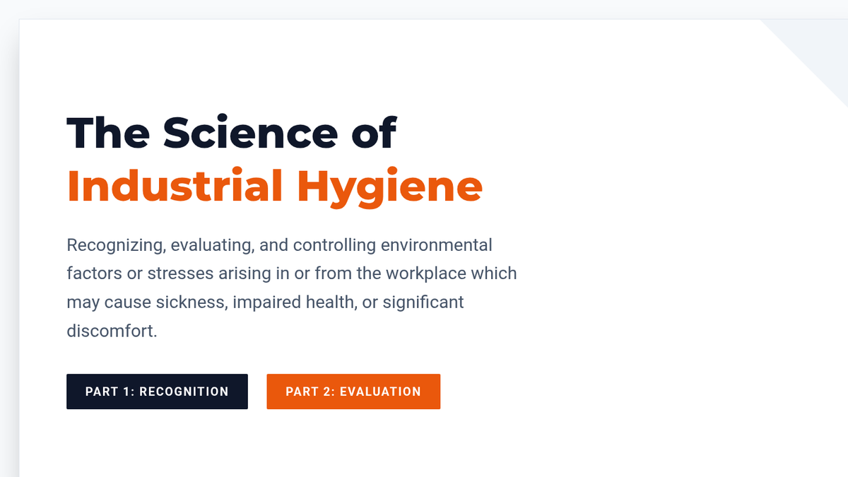 Industrial Hygiene Slides