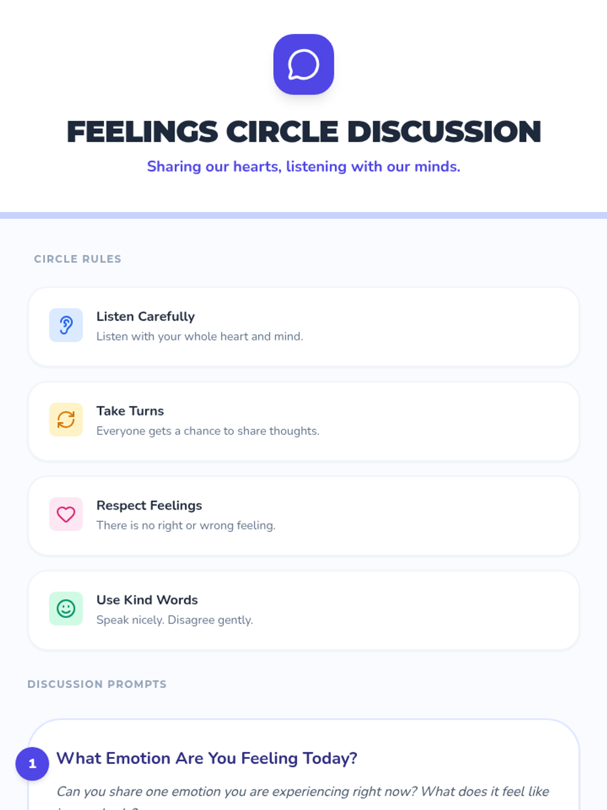 Feelings and Friends • Lesson • Lenny Learning