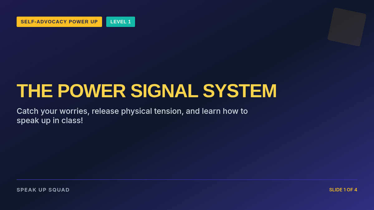 Power Signal Slides