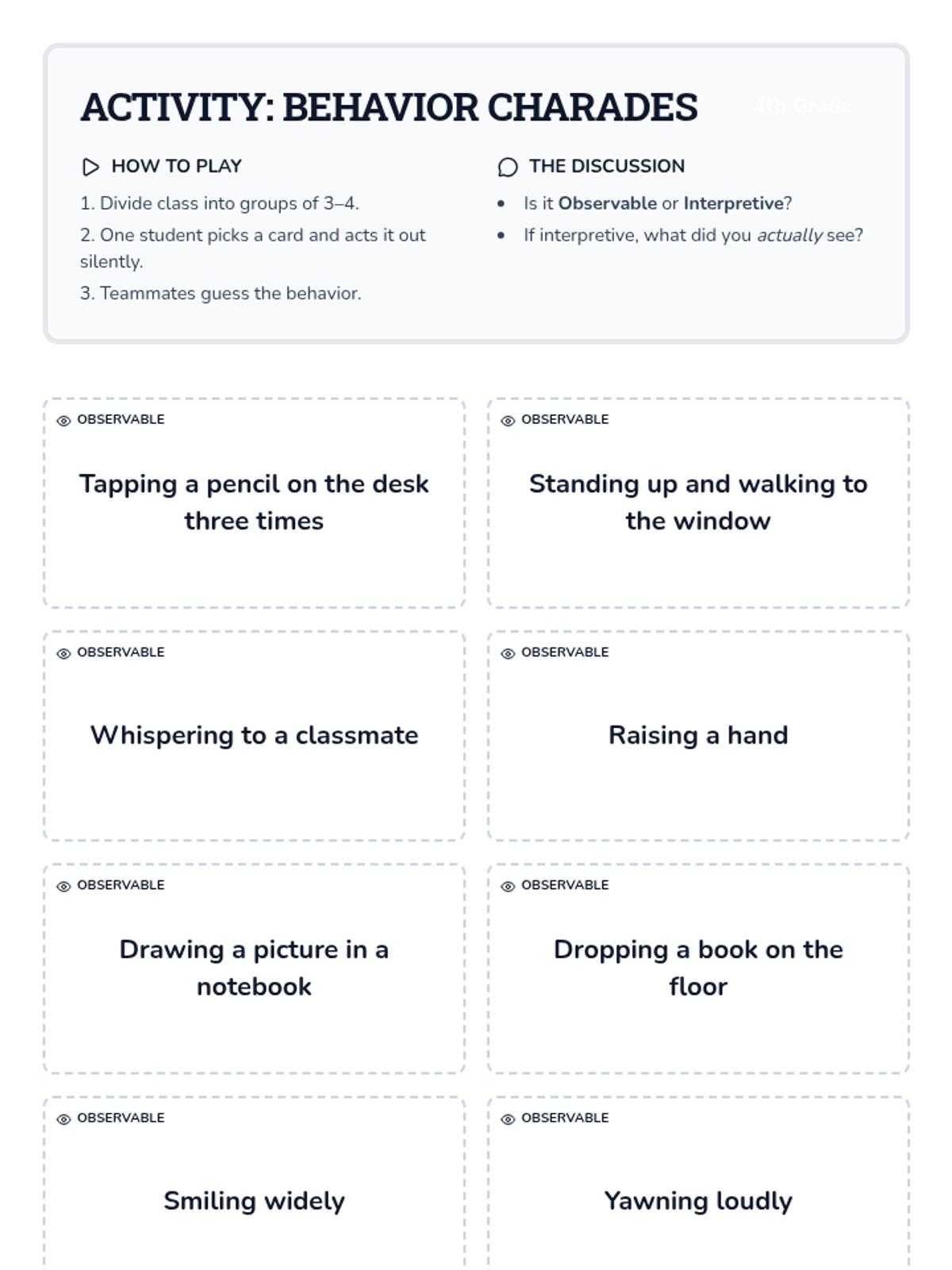 Behavior Language Examples Speaking the Same Behavior Language • Lesson • Lenny.com