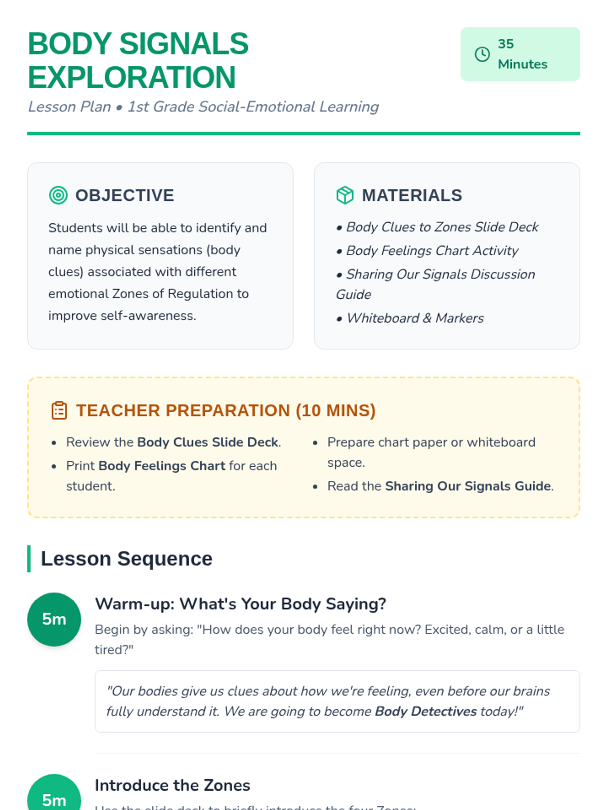 How Does My Body Tell Me • Lesson • Lenny.com