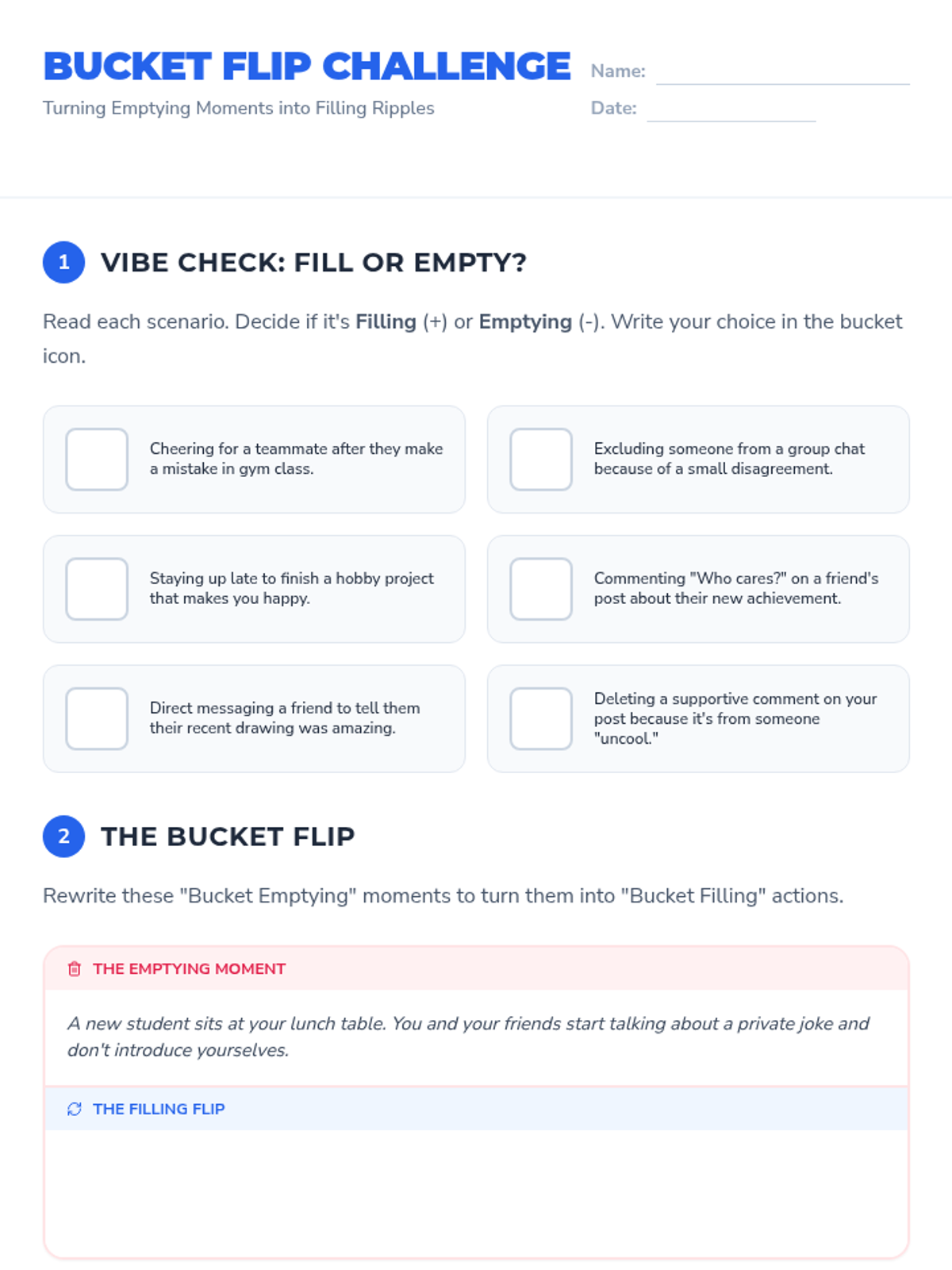The Ripple Effect • Lesson • Lenny Learning