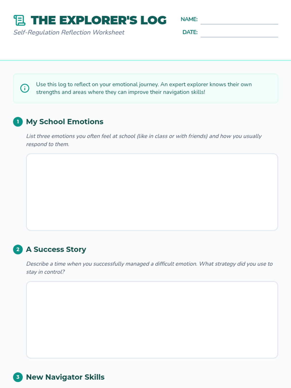 Feelings Adventure • Lesson • Lenny Learning