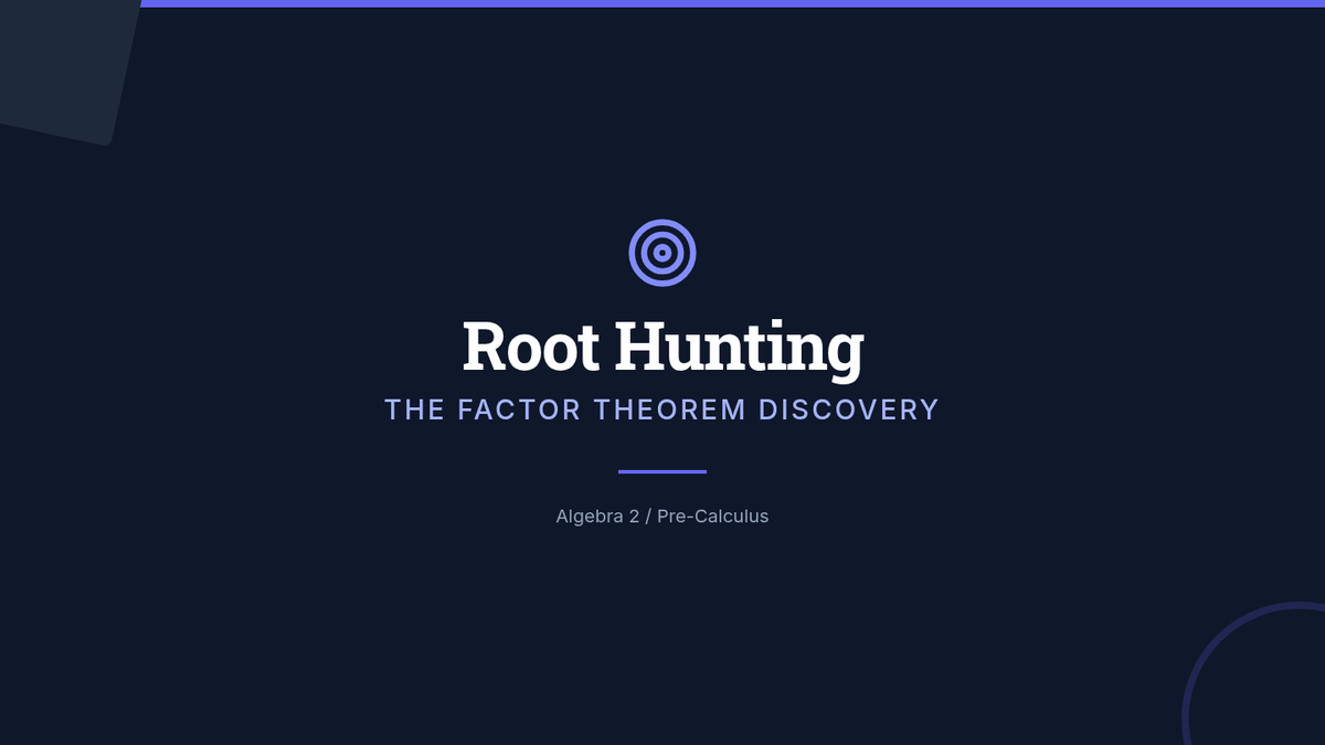 Root Hunting • Lesson • Lenny Learning
