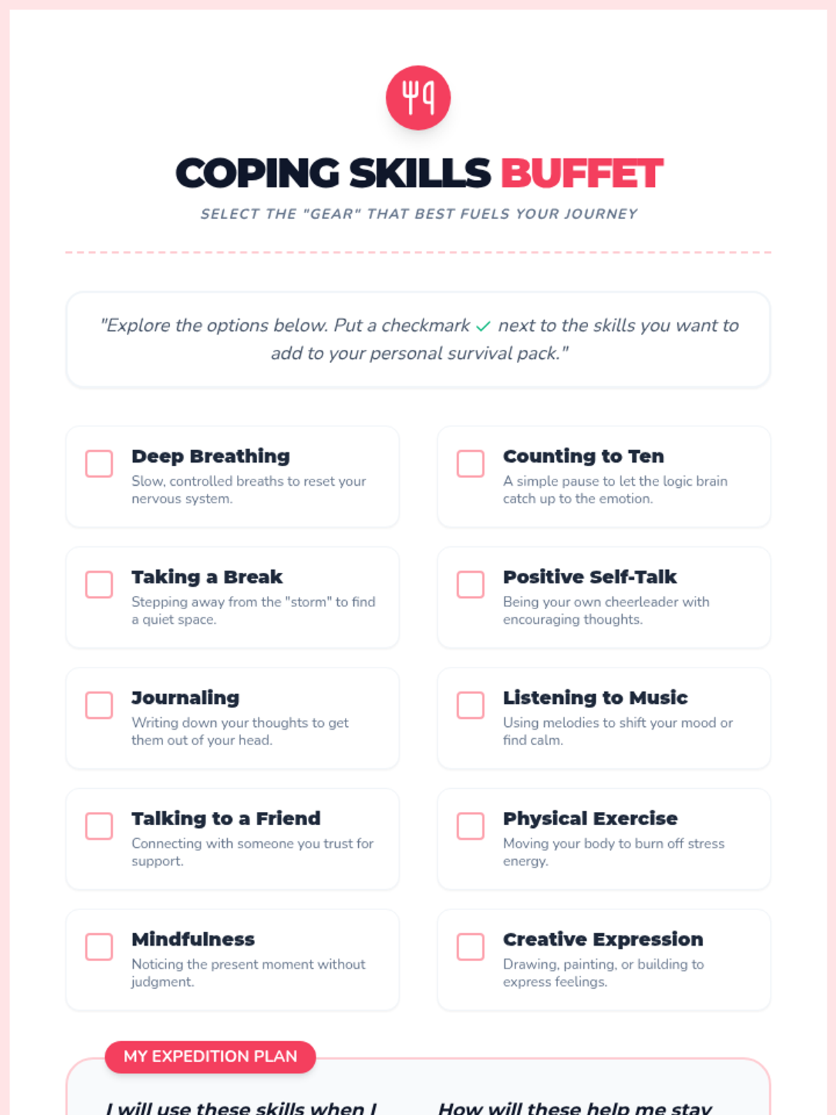 Self-Regulation Adventure • Lesson • Lenny Learning