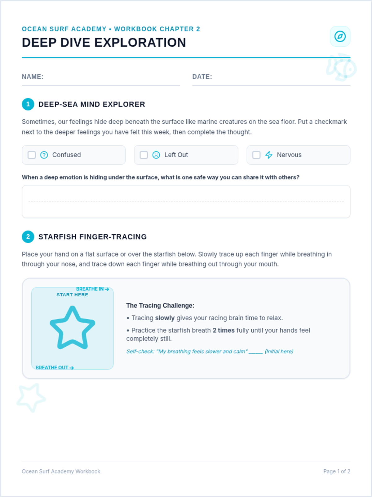 Deep Dive Student Worksheet