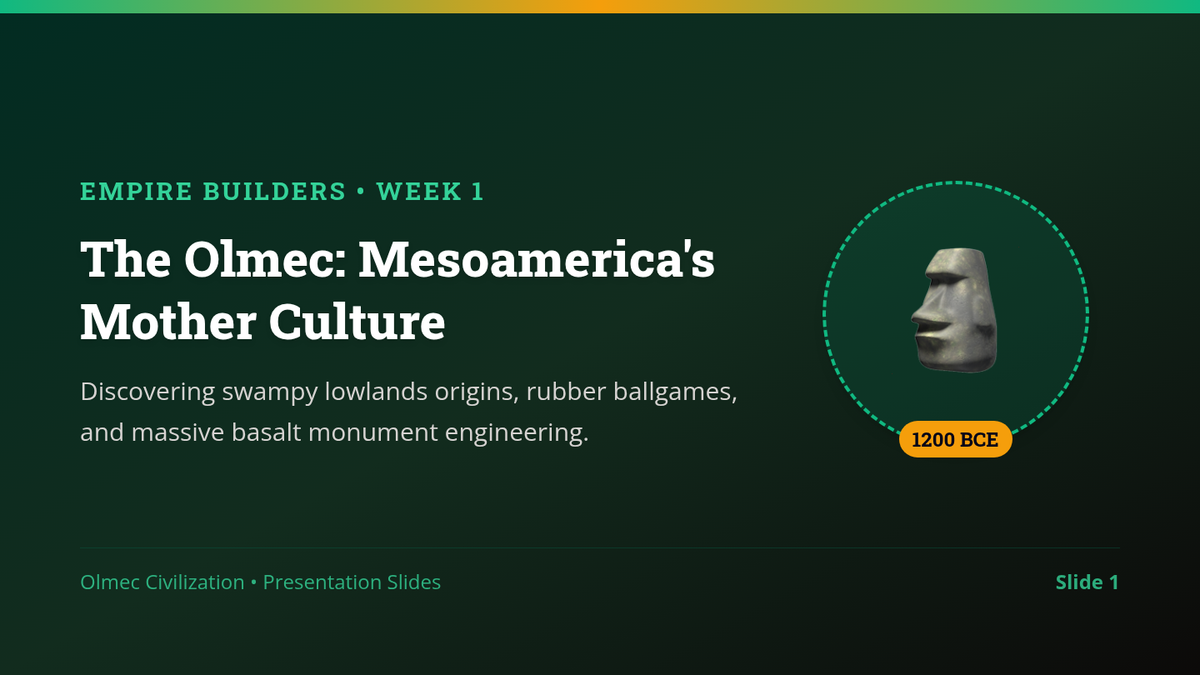 Olmec Presentation Slides