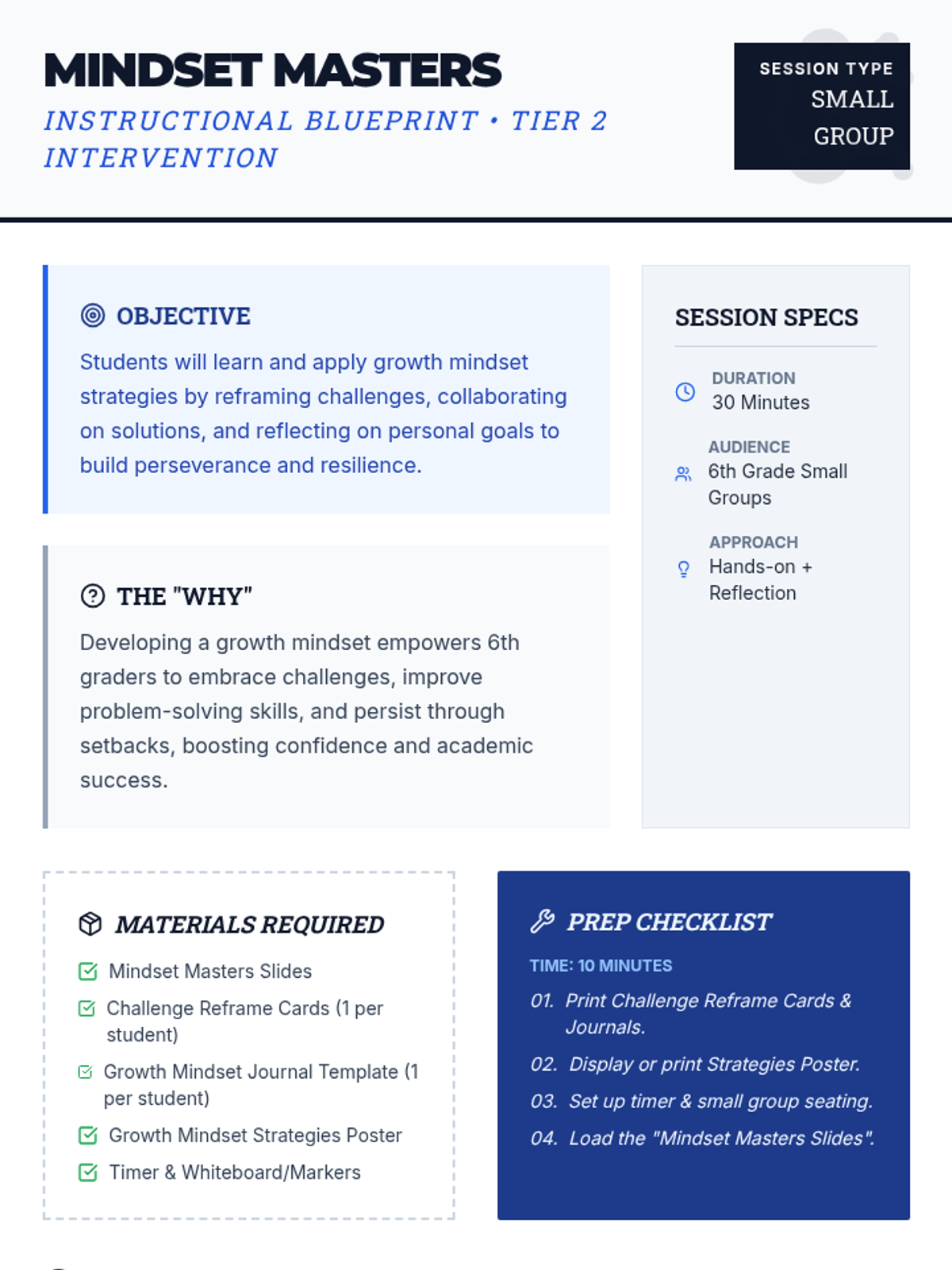 Lesson Master Mindset Masters • Lesson • Lenny Learning