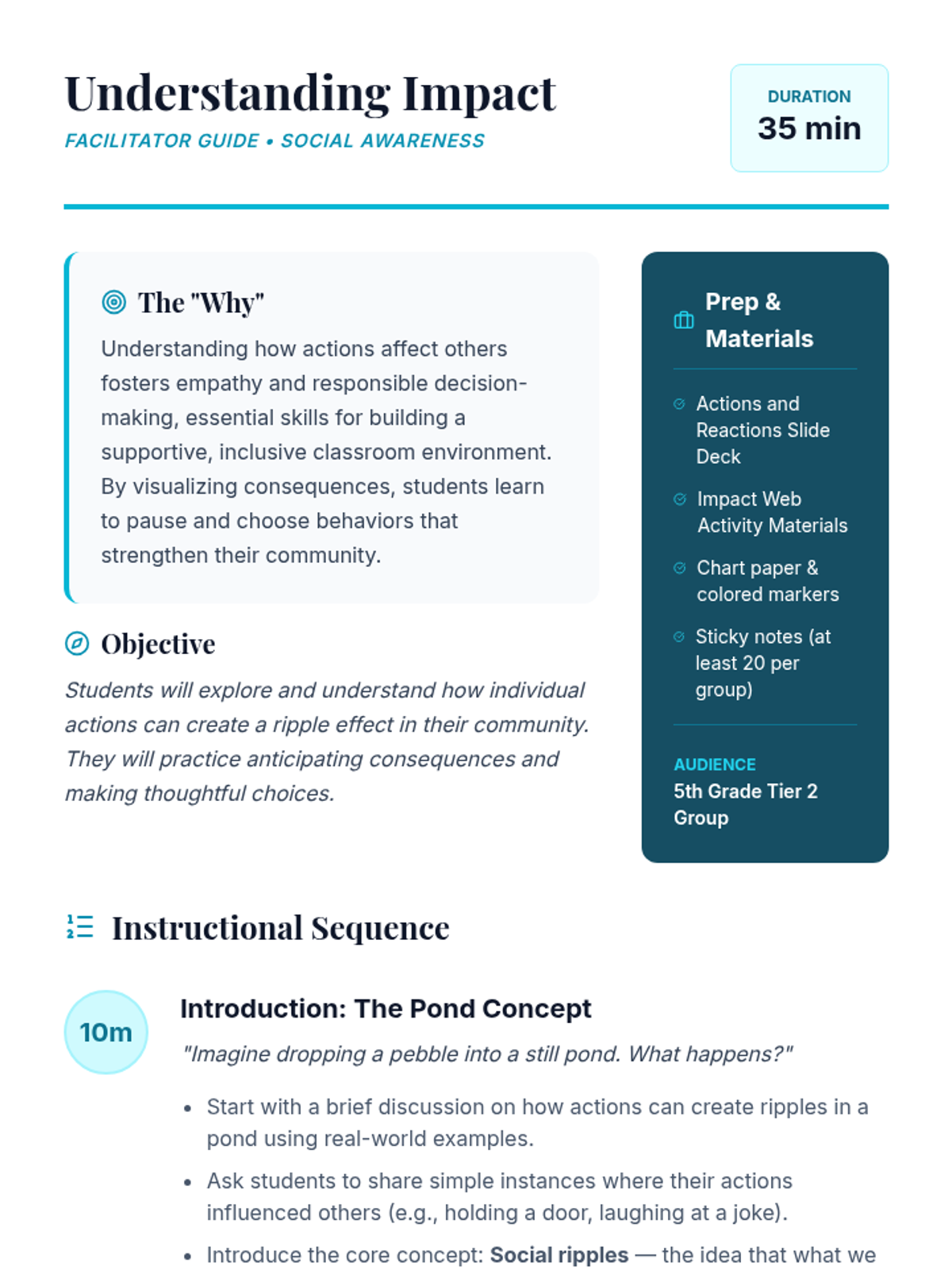 The Ripple Effect • Lesson • Lenny.com