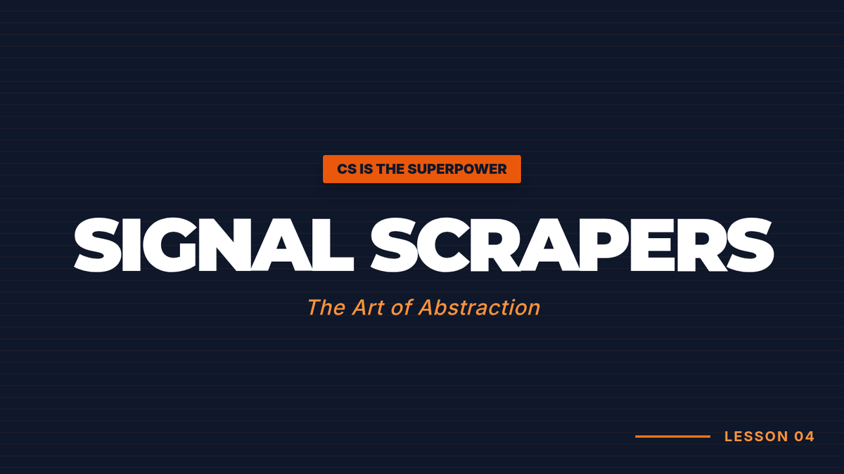 Signal Scrapers Slides