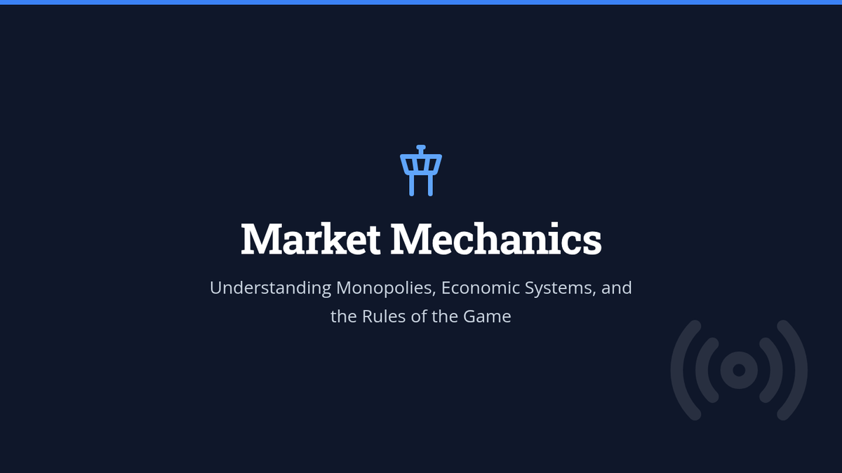 Market Mechanics Slides