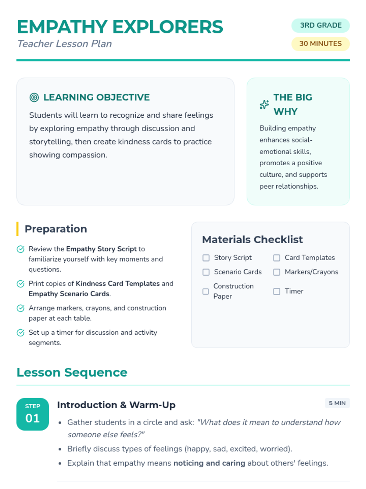 Empathy Explorers • Lesson • Lenny Learning