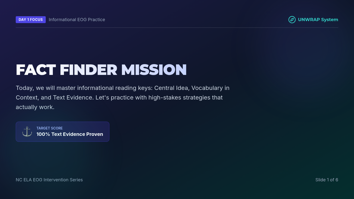 Fact Finder Slides