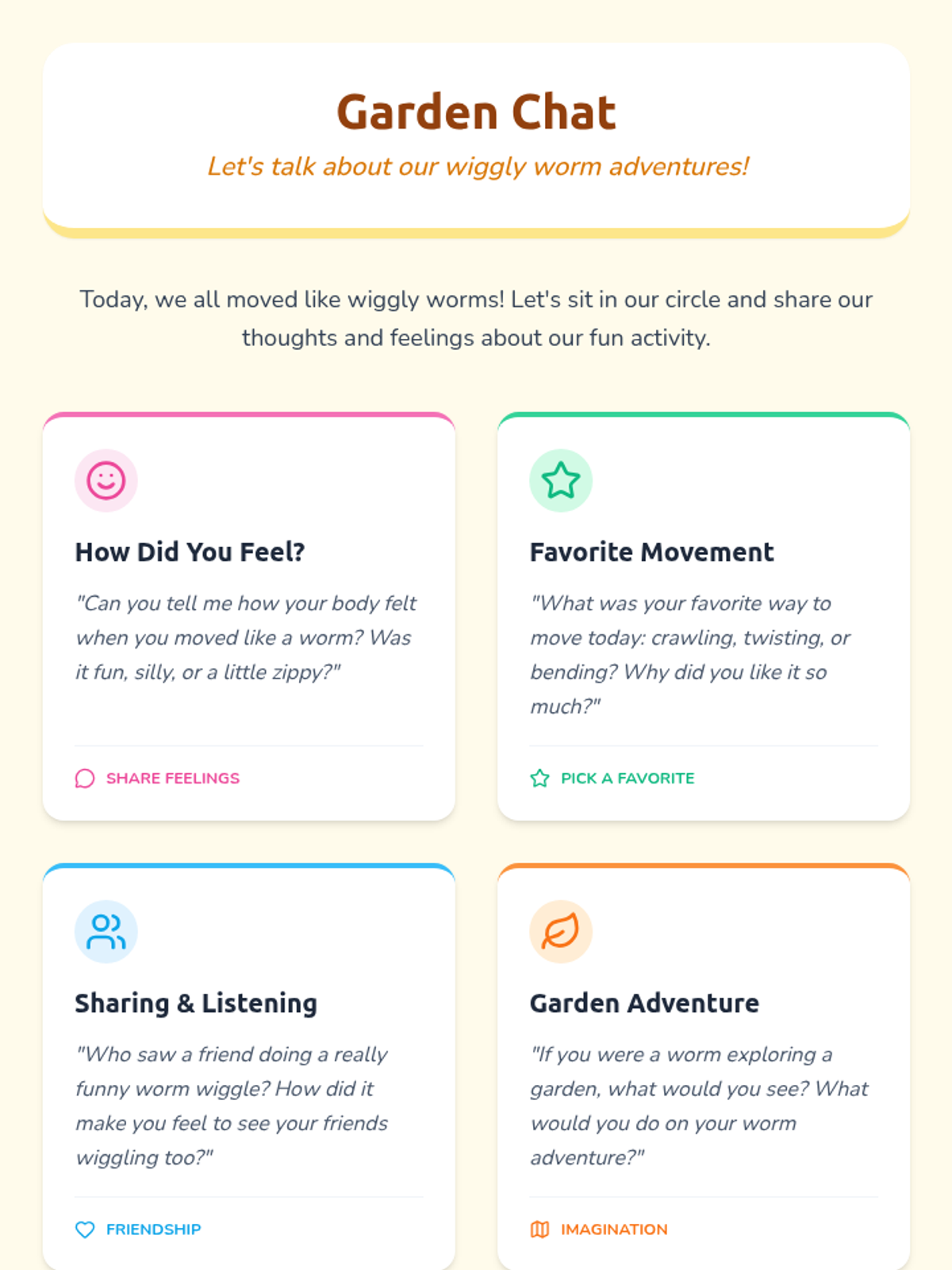 Wiggly Worms • Lesson • Lenny Learning