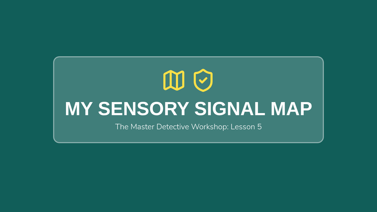 Final Sensory Map Project • Lesson • Lenny Learning