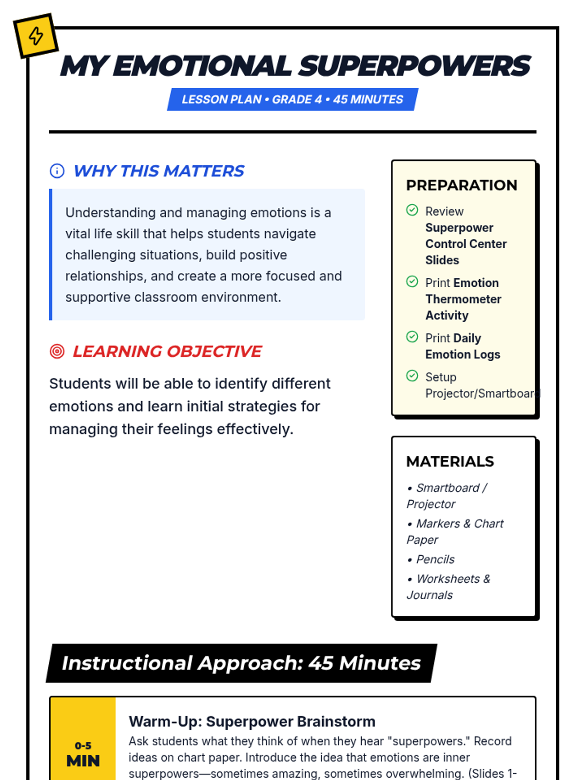 Emotion Superpowers • Lesson • Lenny Learning