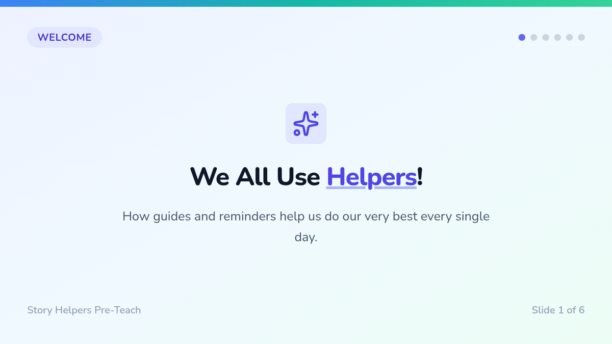 Story Helpers Slides
