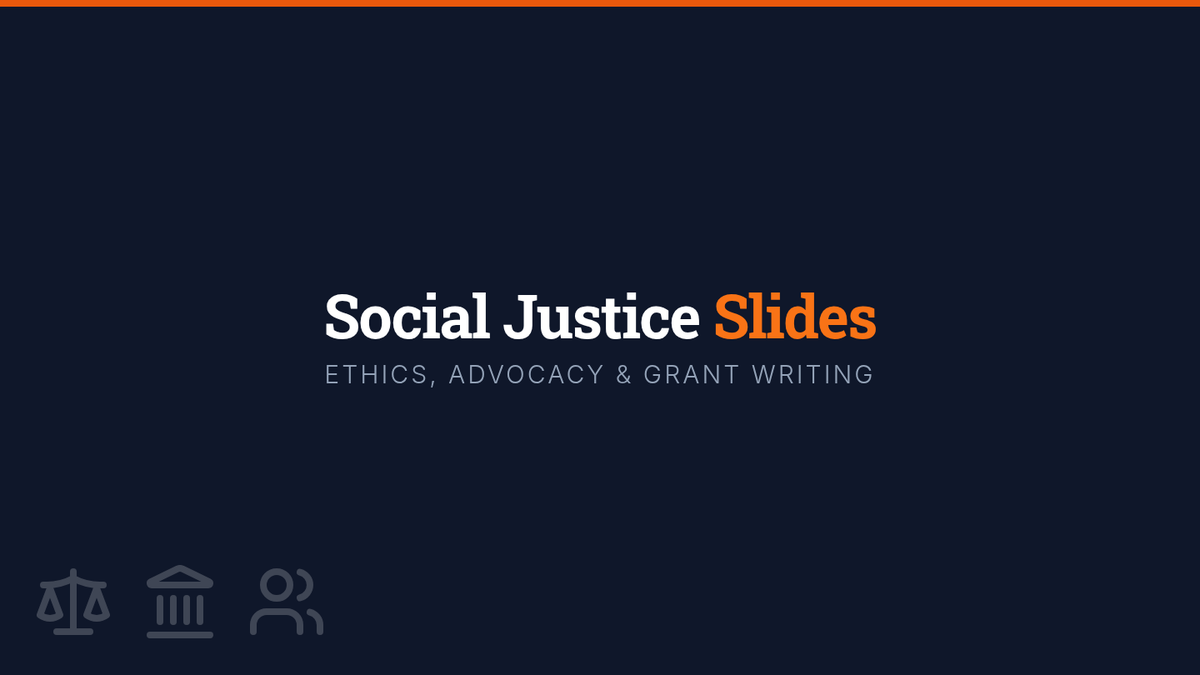 Social Justice Slides