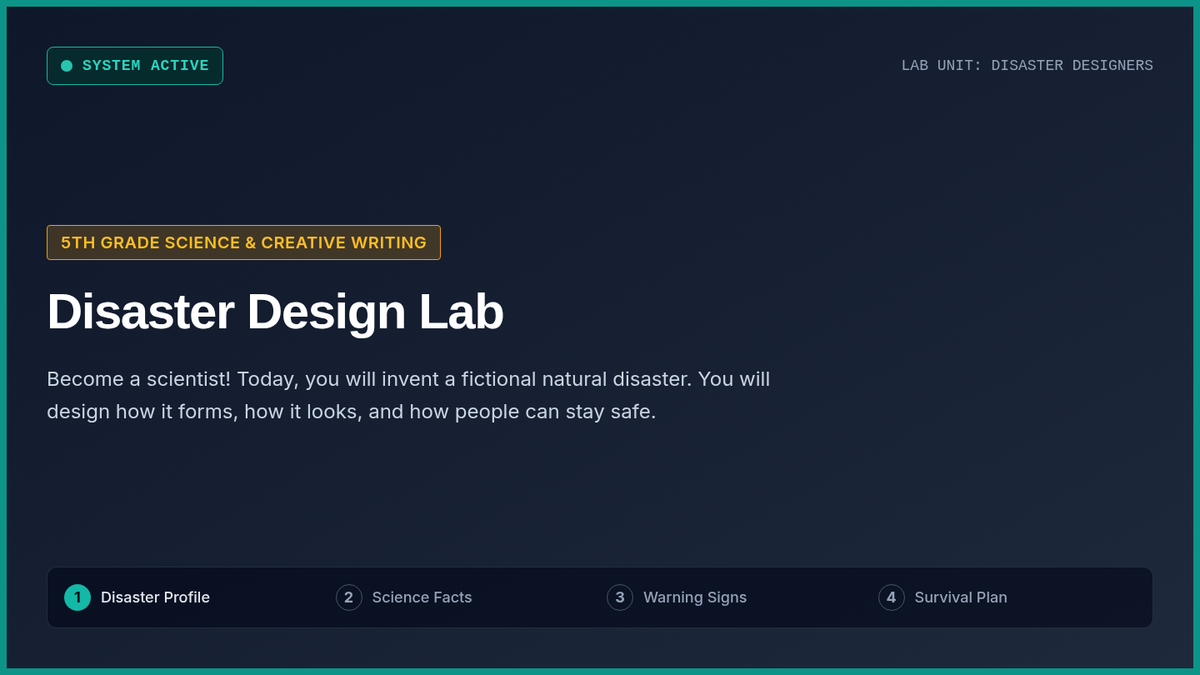 Disaster Creator Slides