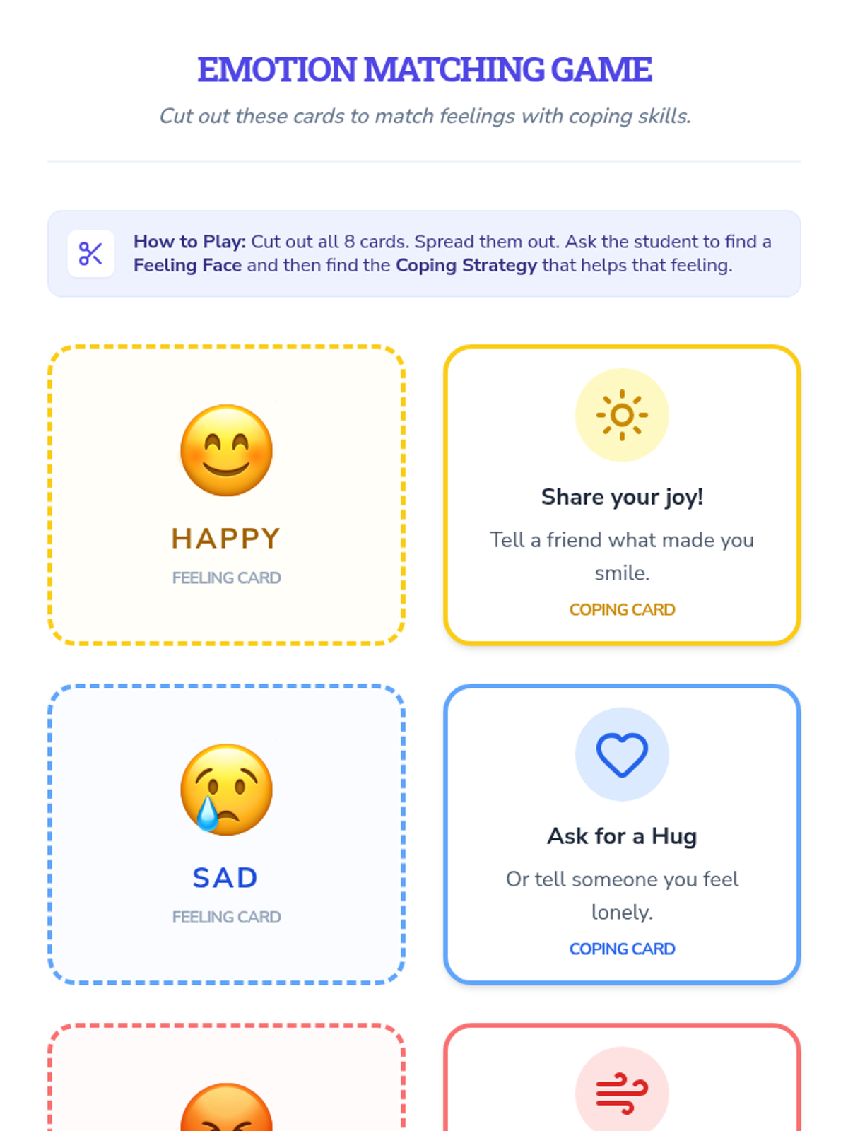 Emotions and Coping Skills Adventure • Lesson • Lenny Learning