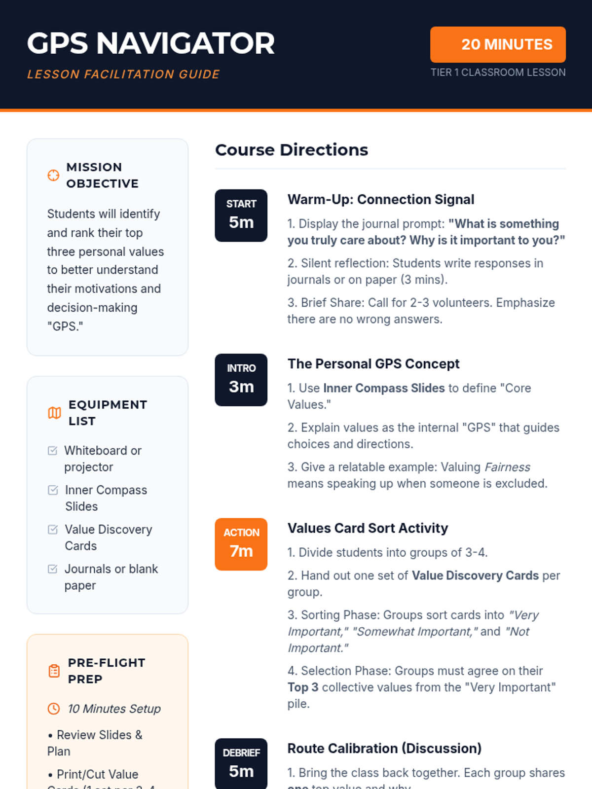 Your Personal GPS • Lesson • Lenny Learning