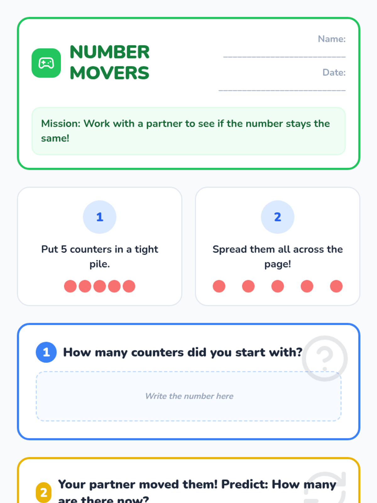 Number Lab • Lesson • Lenny Learning