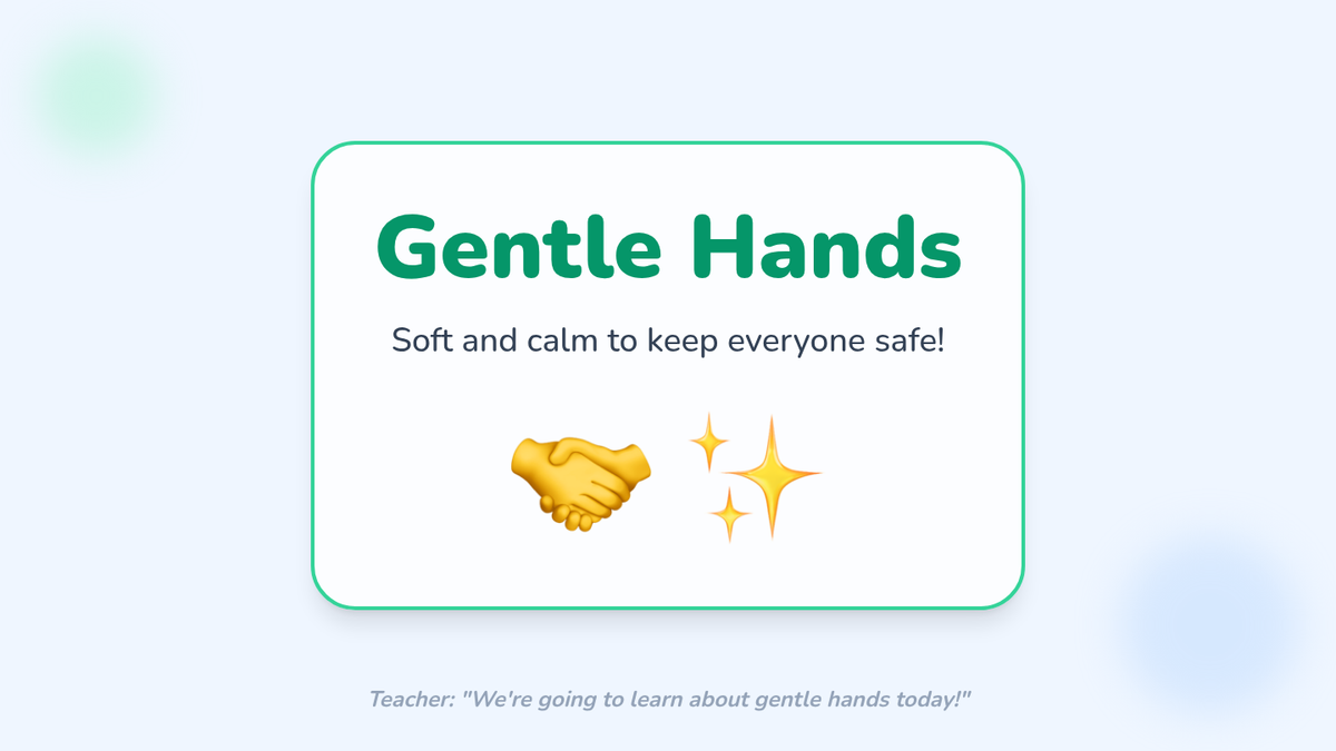 Gentle Hands Guide • Lesson • Lenny Learning